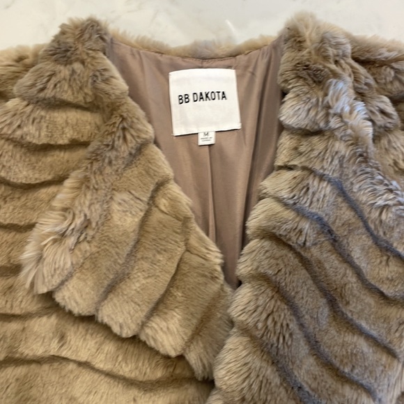 BB Dakota Faux Fur Coat - Picture 3 of 6